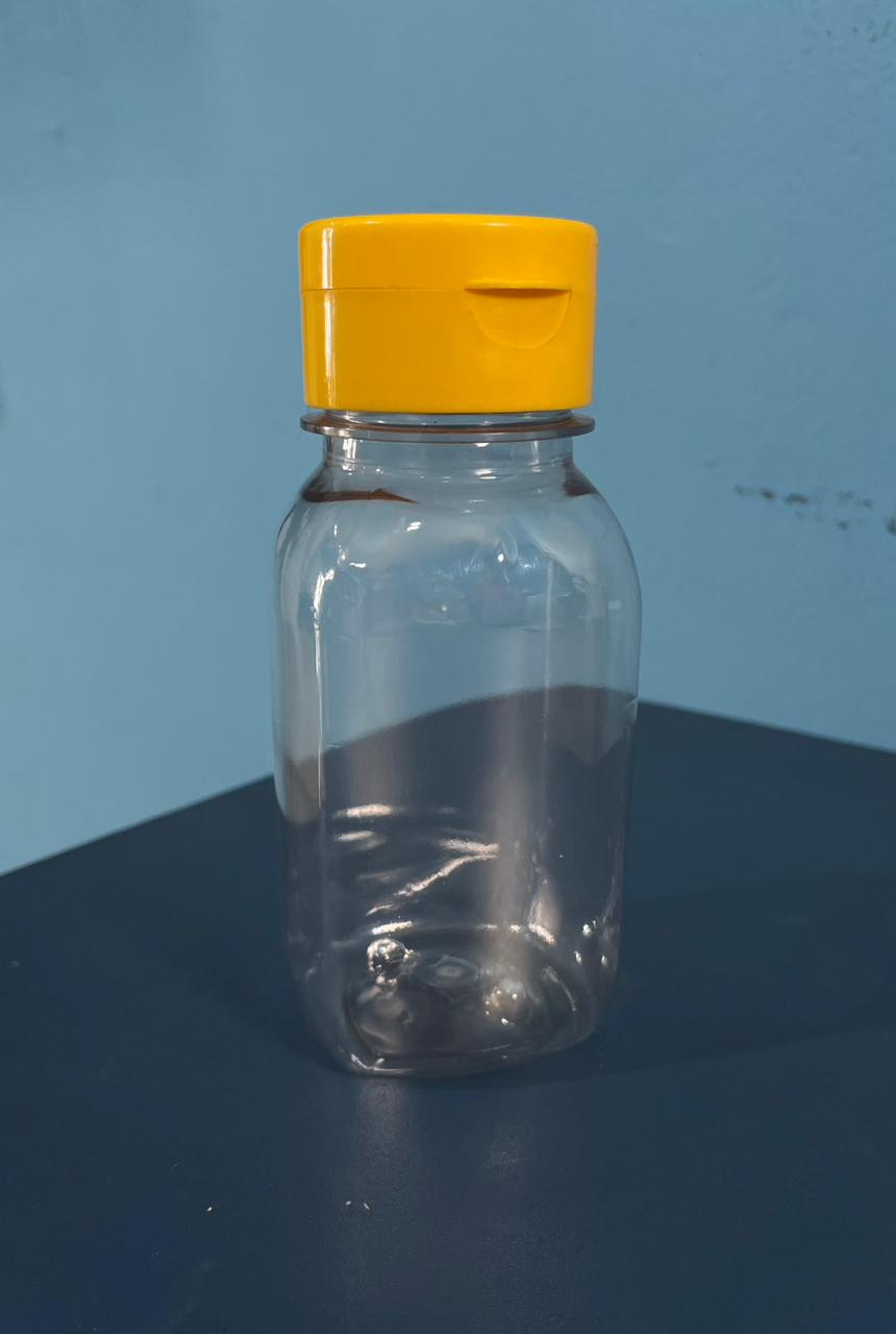 FRASCO PET 200ML QUADRADO BC 38